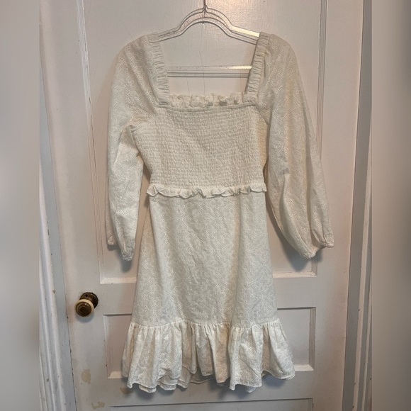 Veronica Beard Denise Dress in Off White $398 Bridal Formal Event Size 8 - Picture 2 of 6